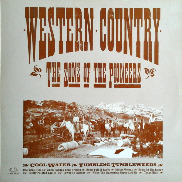 Sons Of The Pioneers, The - Western Country - 1976