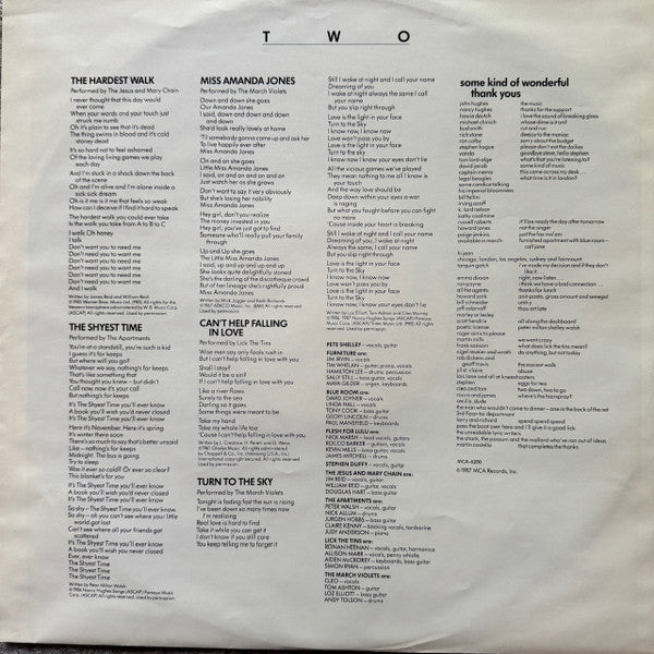 Various - Some Kind Of Wonderful (Music From The Motion Picture Soundtrack) - 1987