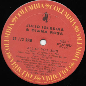 Julio Iglesias & Diana Ross - All Of You - 1984