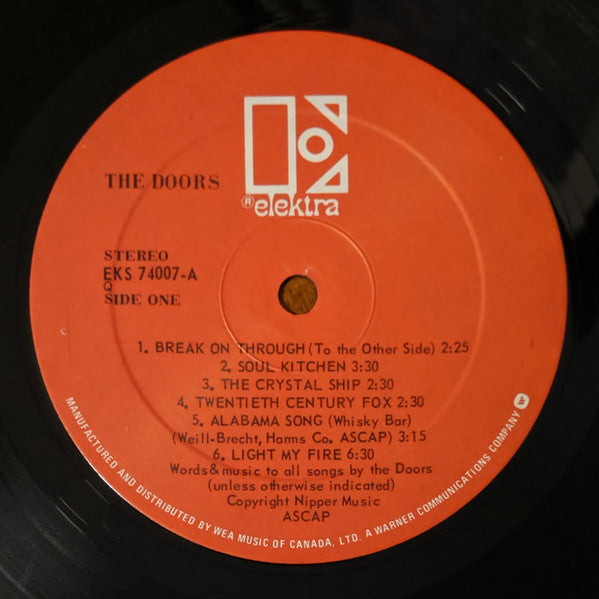 The Doors - The Doors Vinyl Record