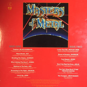 Various - Masters Of Metal Volume 1