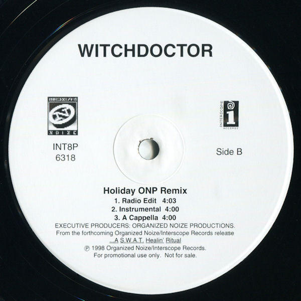 Witchdoctor - Heaven Comin' / Holiday (ONP Remix)