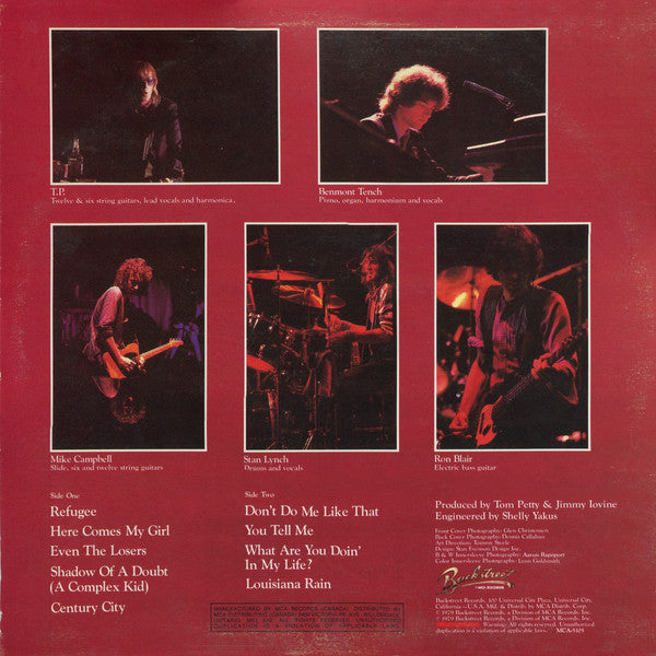 Tom Petty And The Heartbreakers - Damn The Torpedoes - 1979