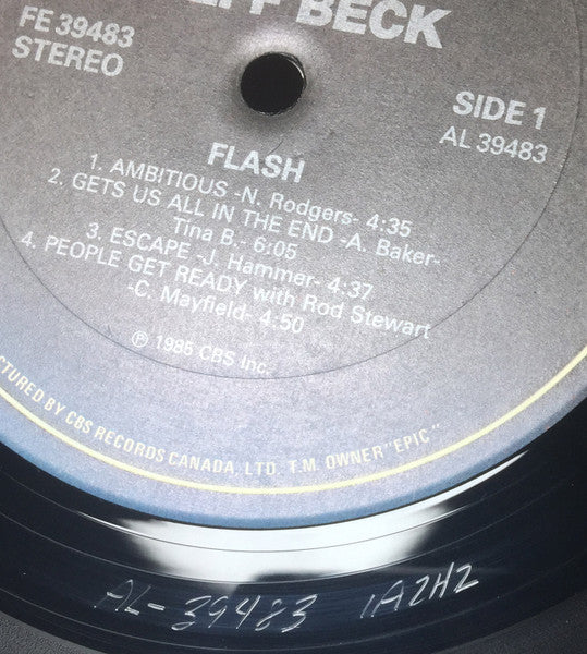 Jeff Beck - Flash - 1985