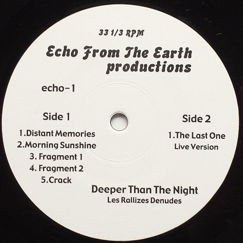 Les Rallizes Denudes - Deeper Than The Night