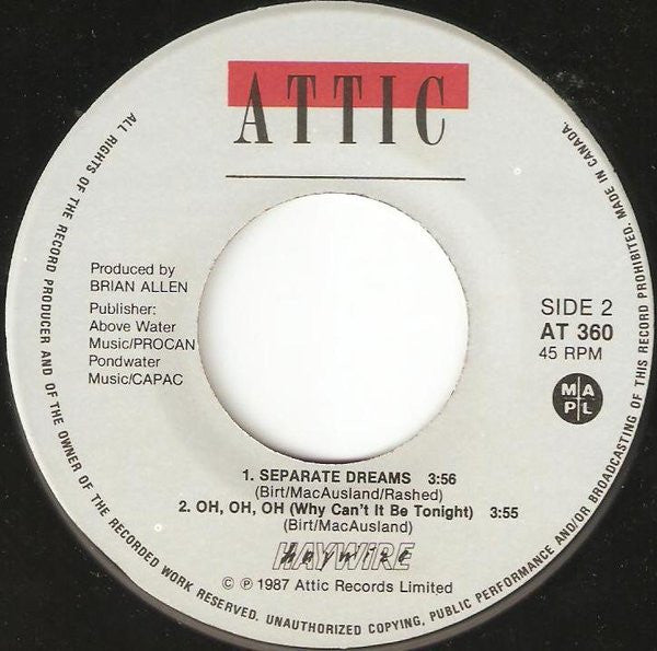 Haywire (2) - Dance Desire