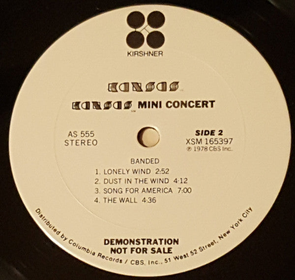 Kansas - Two For The Show (Special Limited Edition) - 1978