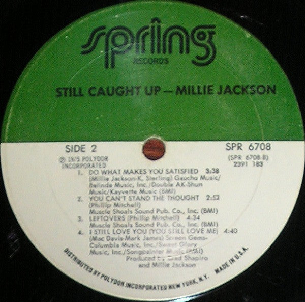 Millie Jackson - Still Caught Up - 1975