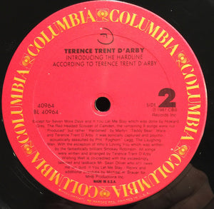 Terence Trent D'Arby - Introducing The Hardline According To Terence Trent D'Arby - 1987