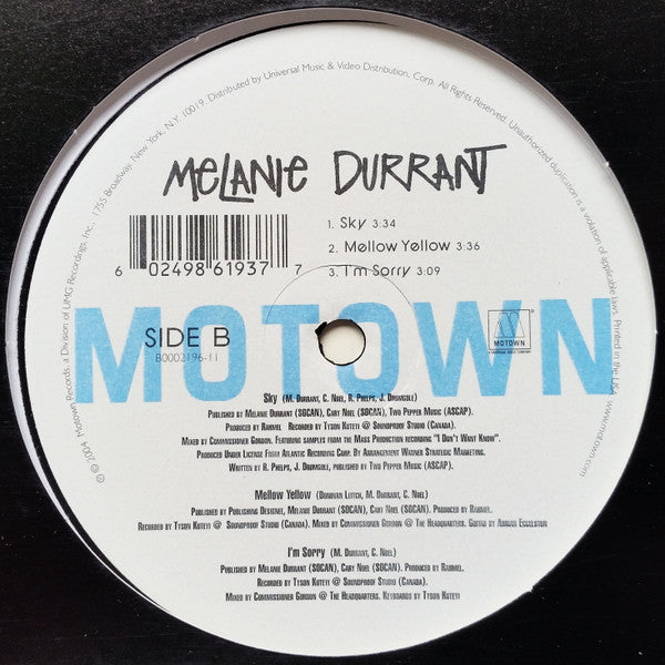 Melanie Durrant - Let Me