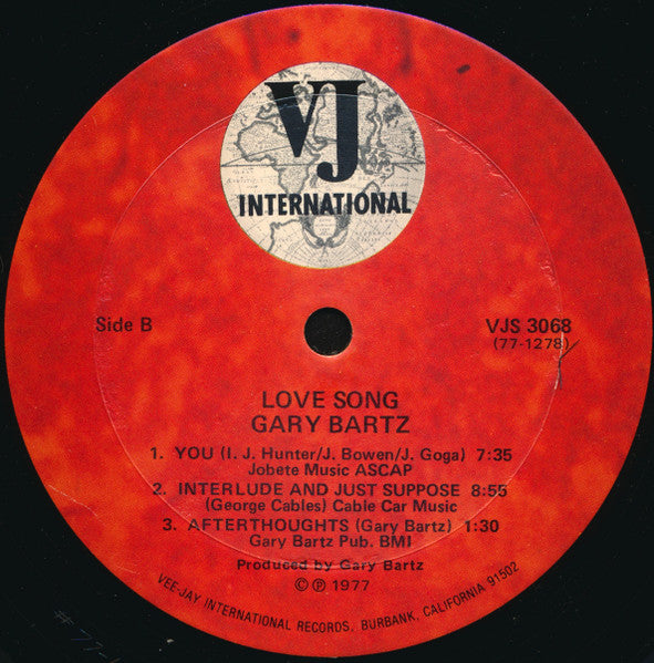 Gary Bartz - Love Song - 1977