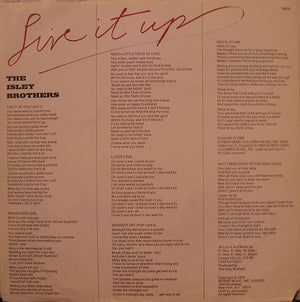 The Isley Brothers - Live It Up