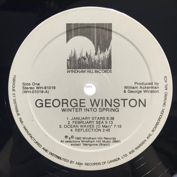 George Winston - Winter Into Spring - 1982