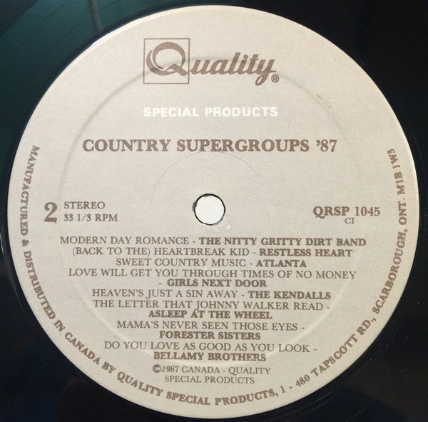 Various - Country Supergroups '87