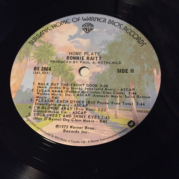 Bonnie Raitt - Home Plate - 1975