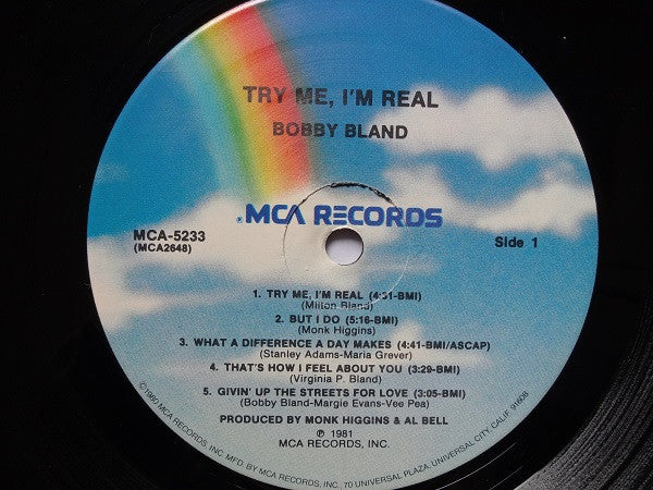 Bobby Bland - Try Me, I'm Real - 1981