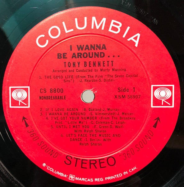 Tony Bennett - I Wanna Be Around