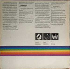 Various - Games Of The XXI Olympiad Montréal 1976 Original Soundtrack Music Of The Official Ceremonies = Jeux De La XXIᵉ Olympiade Montréal 1976 Piste Sonore Originale Musique Des Cérémonies Officielles - 1976