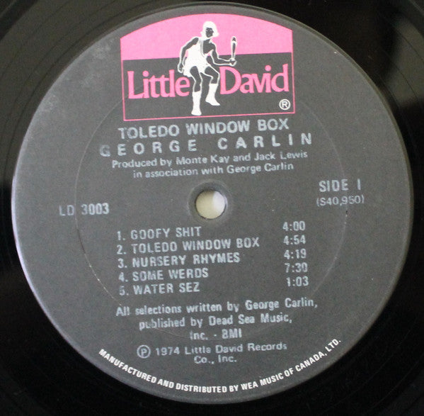 George Carlin - Toledo Window Box - 1974