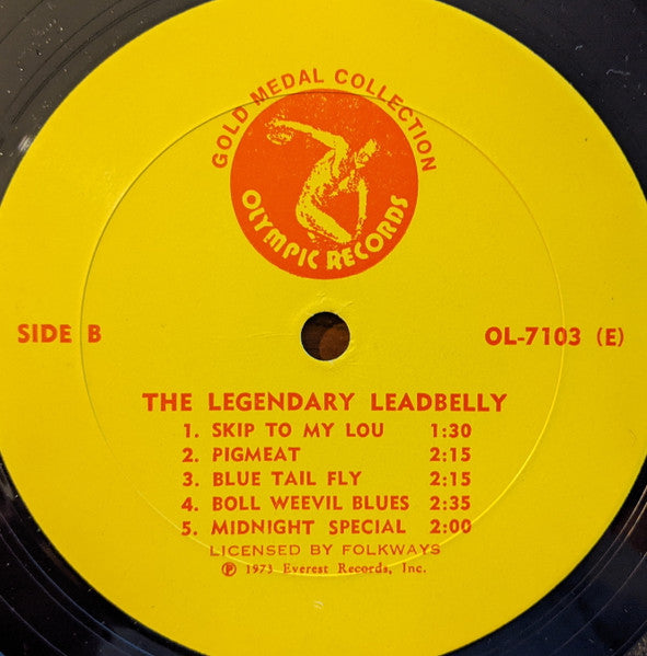 Leadbelly - The Legendary Leadbelly - 1973