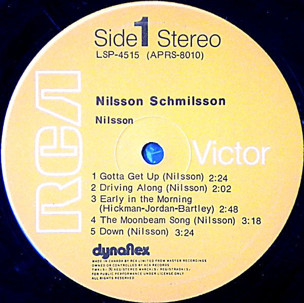 Nilsson - Nilsson Schmilsson Vinyl Record