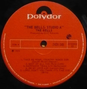 The Bells  - Studio "A" Vinyl Record