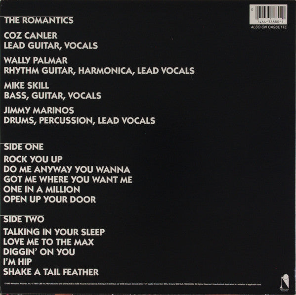 Romantics, The - In Heat - 1983