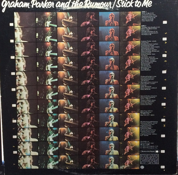 Graham Parker And The Rumour - Stick To Me