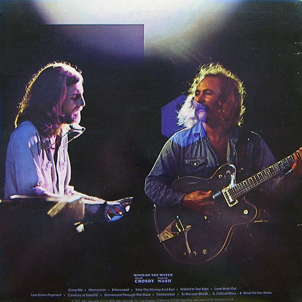 Crosby & Nash - Wind On The Water - 1975