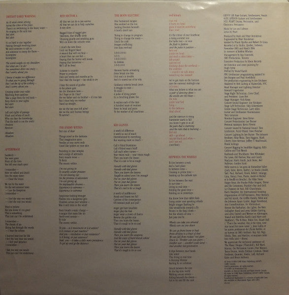 Rush - Grace Under Pressure - 1984