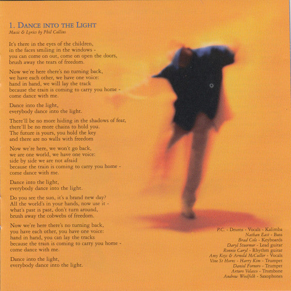 Phil Collins - Dance Into The Light (CD) - 1996