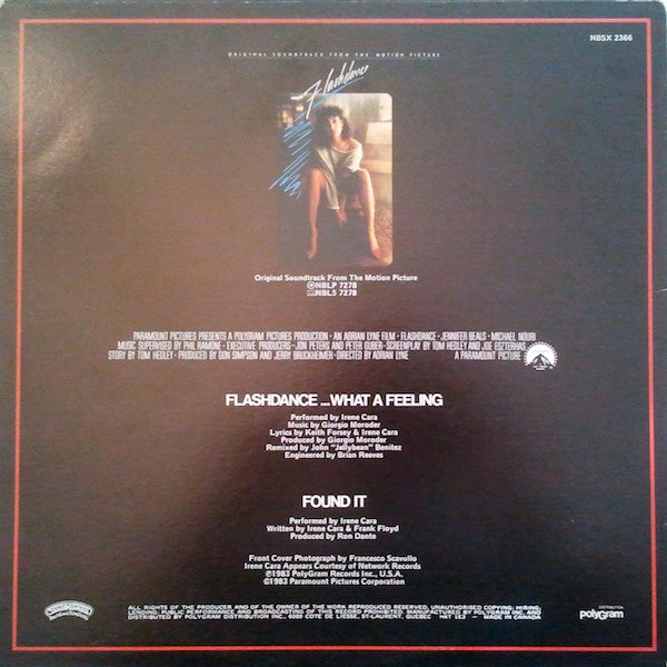 Irene Cara - Flashdance...What A Feeling - 1983