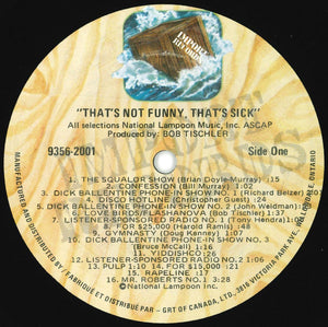 National Lampoon - That's Not Funny, That's Sick - 1977