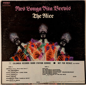 Nice, The - Ars Longa Vita Brevis - 1969