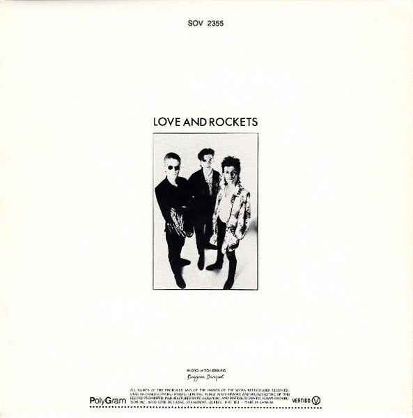 Love And Rockets - Ball Of Confusion - 1985