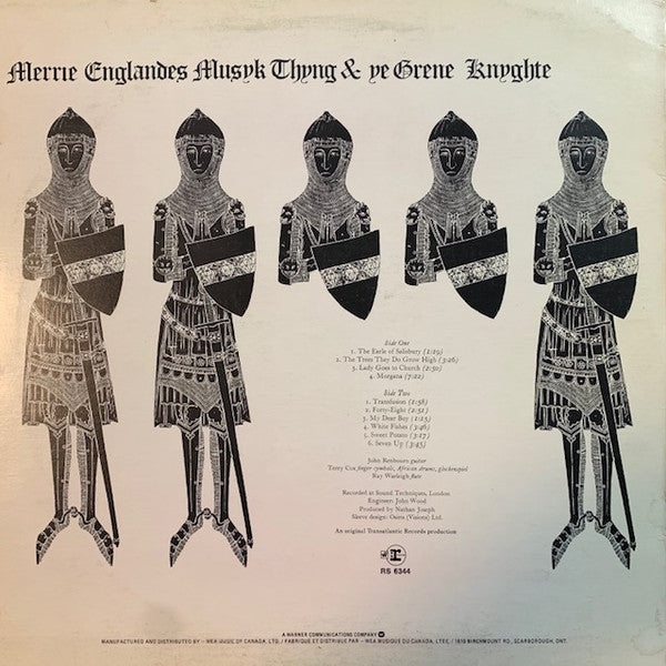 John Renbourn - Sir John Alot Of Merrie Englandes Musyk Thyng & Ye Grene Knyghte -