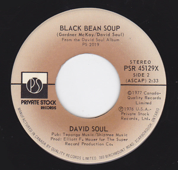 David Soul - Don't Give Up On Us - 1976
