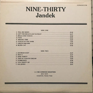 Jandek - Nine-Thirty