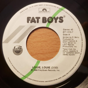 Fat Boys - Louie, Louie / All Day Lover - 1988