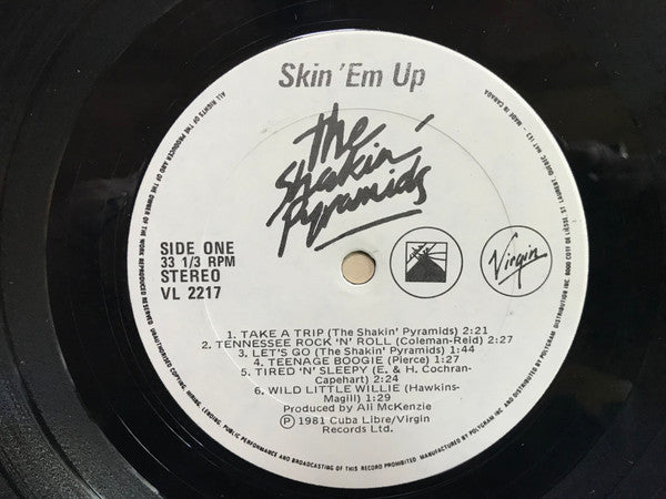 Shakin' Pyramids, The - Skin 'Em Up - 1981