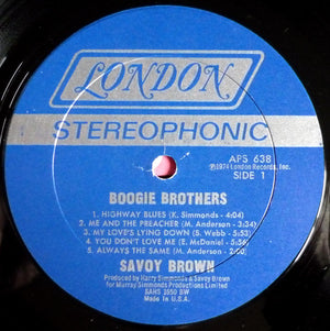 Savoy Brown - Boogie Brothers - 1974
