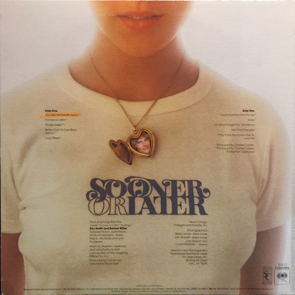 Rex Smith - Sooner Or Later - 1979
