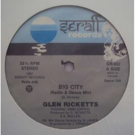 Glen Ricketts - Big City