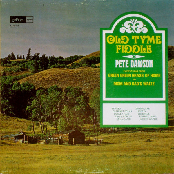 Peter Dawson - Old Tyme Fiddle  -