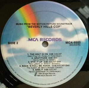 Various - Music From The Motion Picture Soundtrack - Beverly Hills Cop