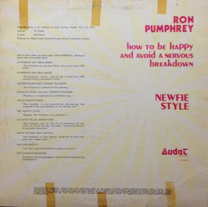 Ron Pumphrey - How To Be Happy And Avoid A Nervous Breakdown - Newfie Style