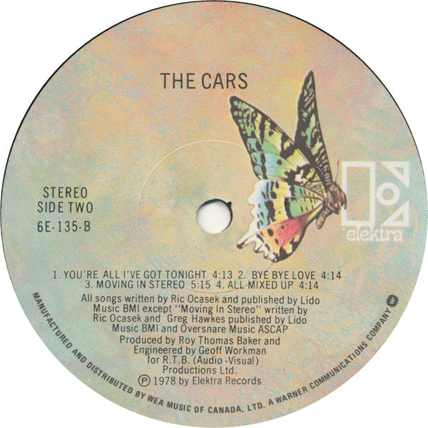 Cars, The - The Cars - 1978
