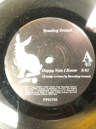 Breeding Ground - Happy Now I Know - 1986