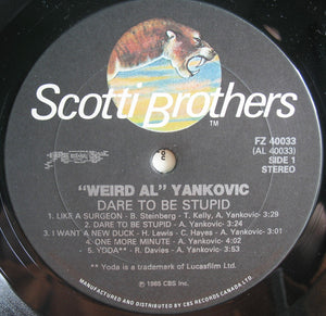 "Weird Al" Yankovic - Dare To Be Stupid - 1985