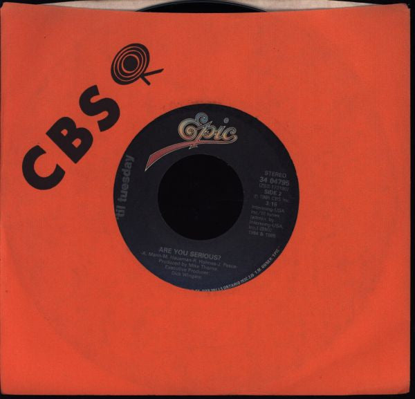 'Til Tuesday - Voices Carry - 1985